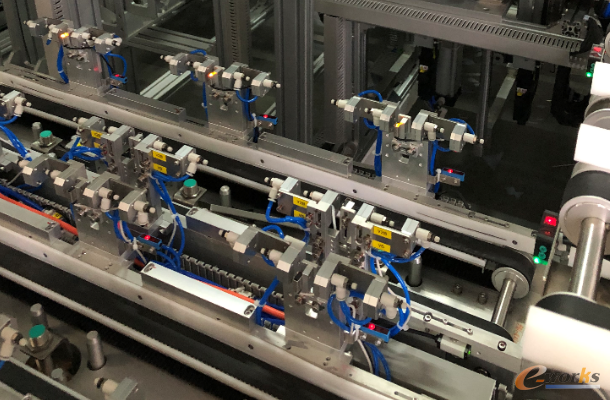 PECVD 輸送線，硅片有無檢測